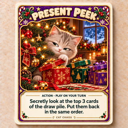 🎄💥 Christmas Exploding Kittens – Holiday Family Card Game