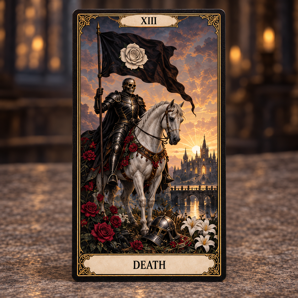 🌙 Gothic Manor Tarot – 78 Cards of Mystery & Moonlight 🥀