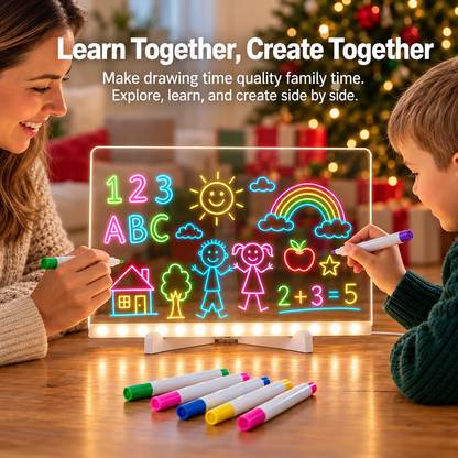 LAST DAY 70% OFF 🎅🎁Led Drawing Board For Kids