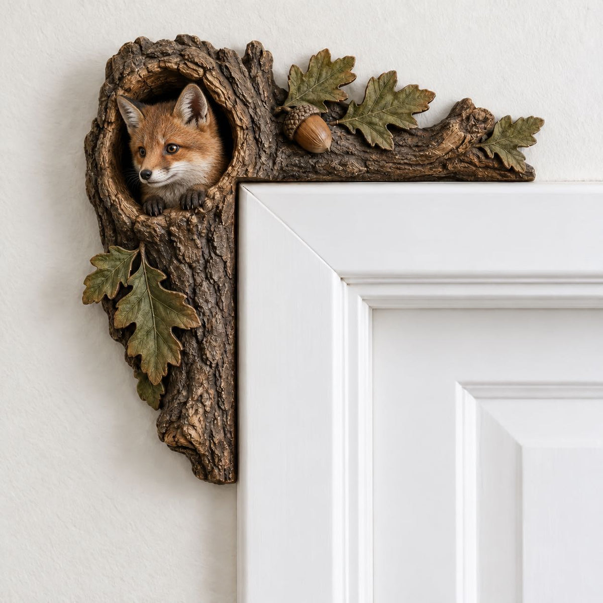 🎄✨ Cozy Christmas Woodland Door Frame Decor