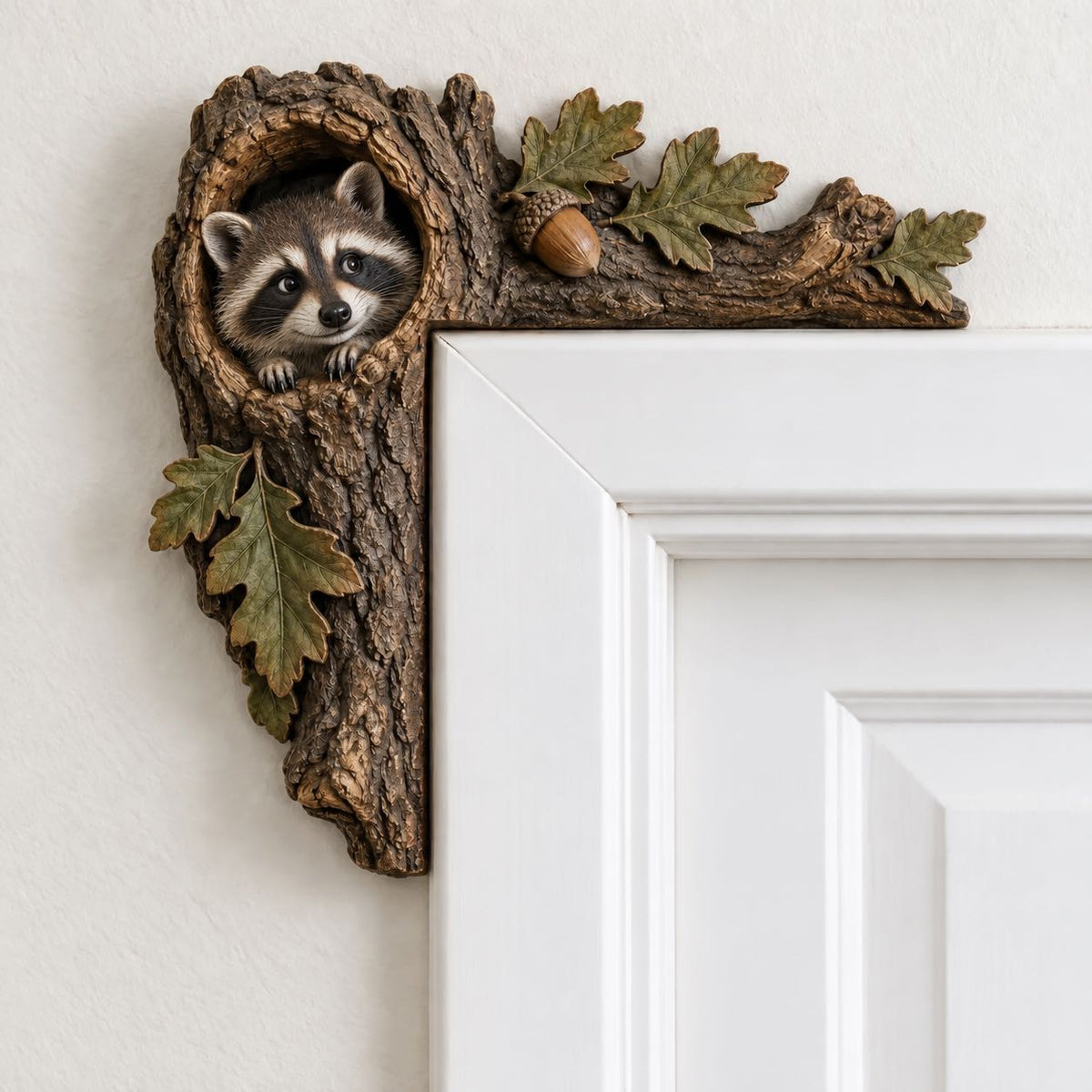 🎄✨ Cozy Christmas Woodland Door Frame Decor