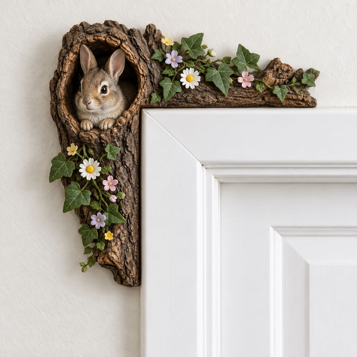 🎄✨ Cozy Christmas Woodland Door Frame Decor