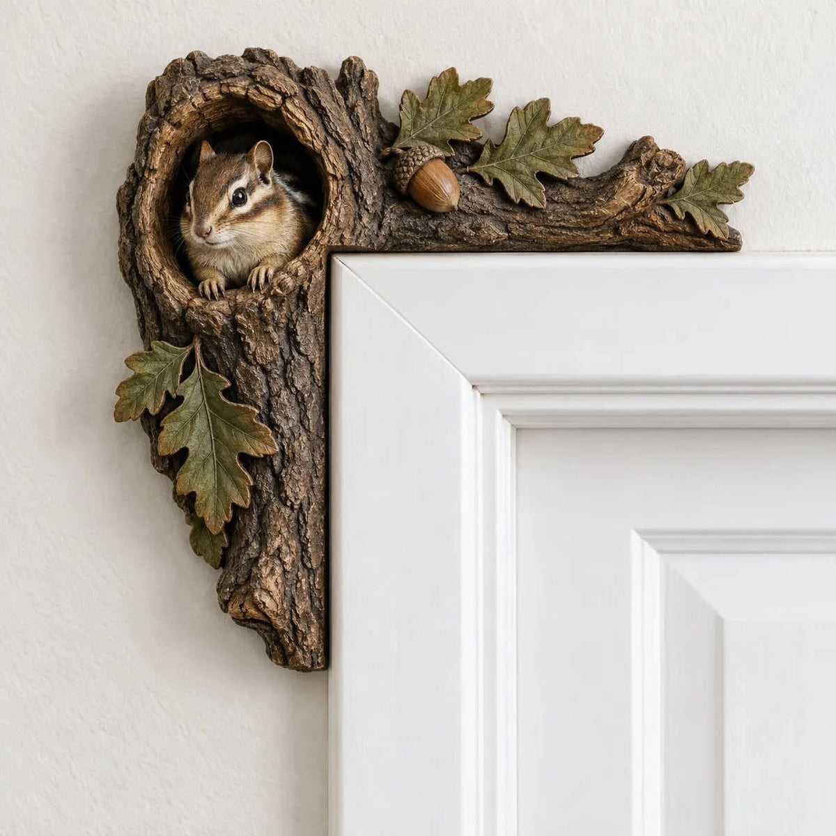🎄✨ Cozy Christmas Woodland Door Frame Decor