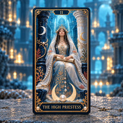 🌊 The Lost Tides Tarot – 78 Cards of Ocean Mystery & Inner Discovery ✨