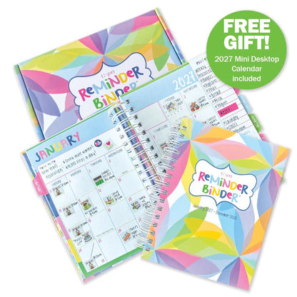 📅✨2027–2028 Reminder Binder® – 24-Month All-in-One Life Planner | January 2027 - December 2028