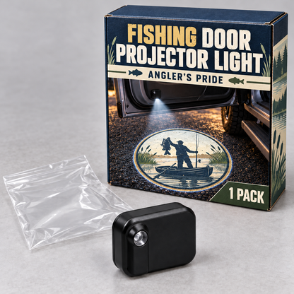 🎣 Fishing Door Projector Light – 4 Unique Designs