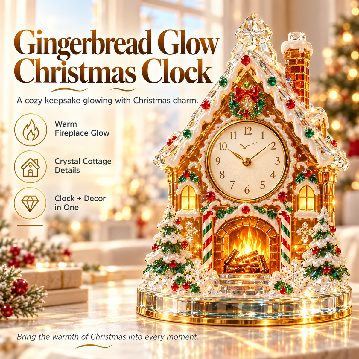 ✨ Christmas Magic Keepsake Clocks