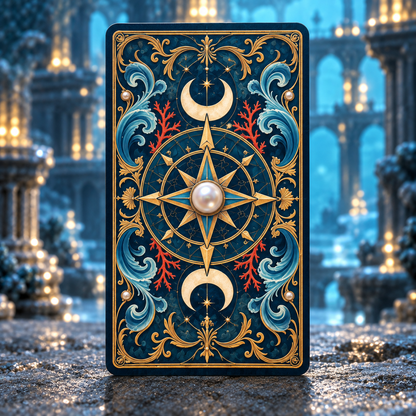 🌊 The Lost Tides Tarot – 78 Cards of Ocean Mystery & Inner Discovery ✨