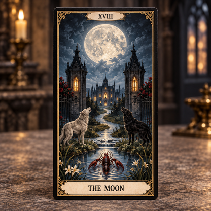 🌙 Gothic Manor Tarot – 78 Cards of Mystery & Moonlight 🥀