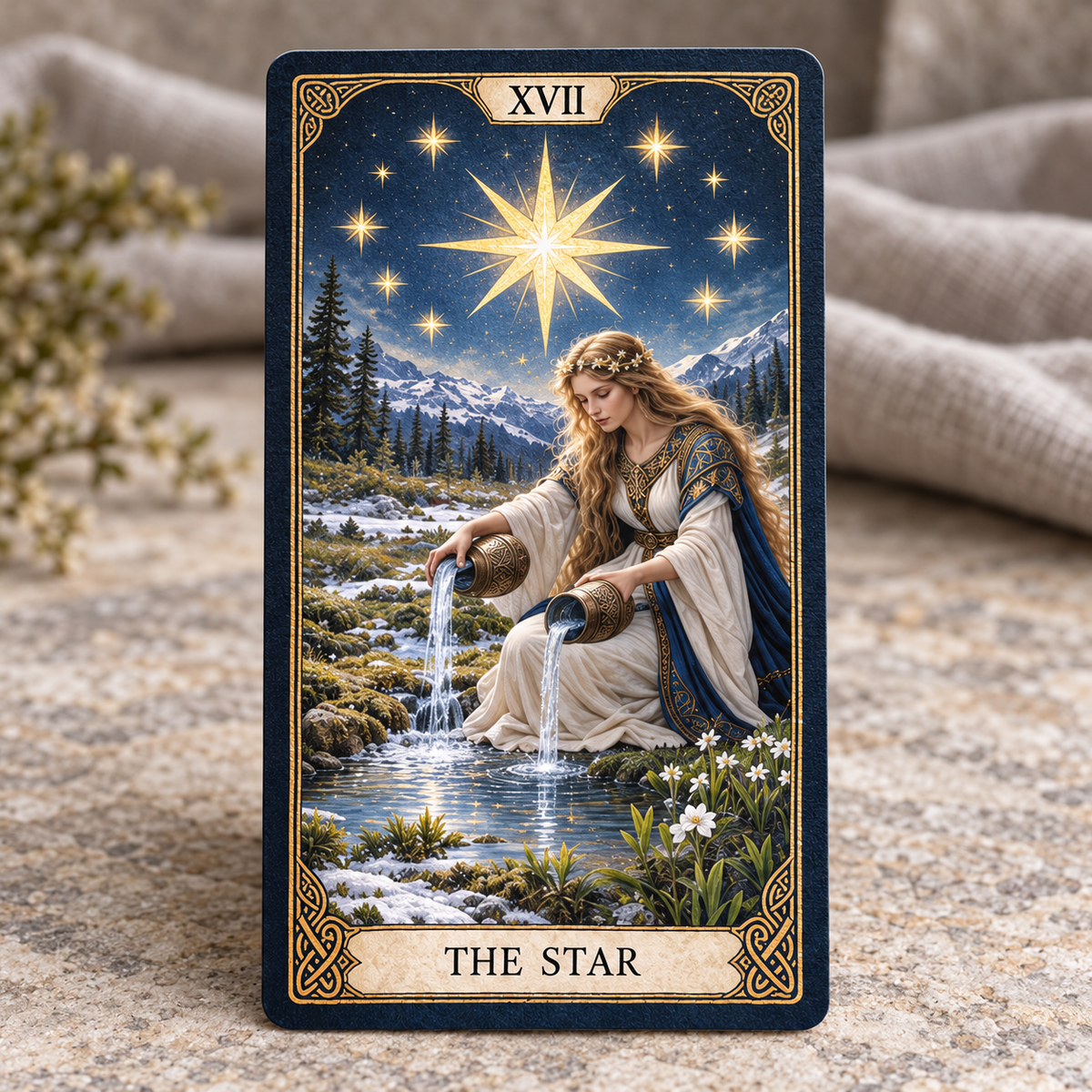 🌳 Norse Mythology Tarot — 78 Cards of Wisdom, Fate & Wonder ✨