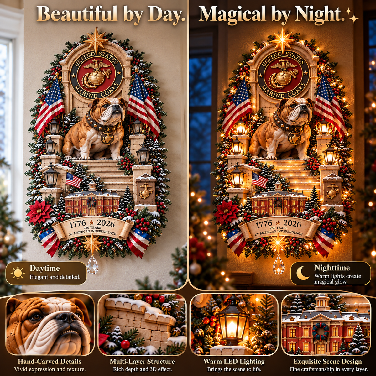 🇺🇸 2026 American Military Christmas Tribute Collection – 250th Anniversary Edition