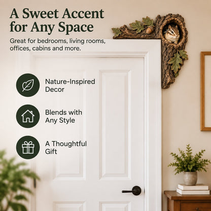 🎄✨ Cozy Christmas Woodland Door Frame Decor