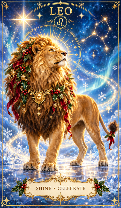 🔮Christmas Under the Stars: 🌟36-Card Astrology Oracle Deck♈