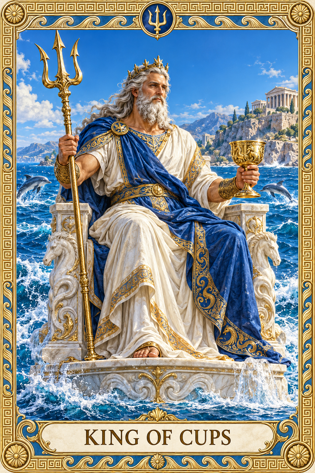 🔮 Mythic Olympus Tarot — 78 Greek Mythology Cards + Guidebook ✨