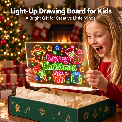 LAST DAY 70% OFF 🎅🎁Led Drawing Board For Kids