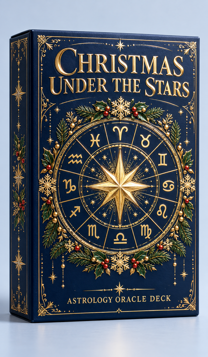 🔮Christmas Under the Stars: 🌟36-Card Astrology Oracle Deck♈