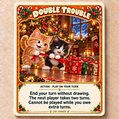 🎄💥 Christmas Exploding Kittens – Holiday Family Card Game
