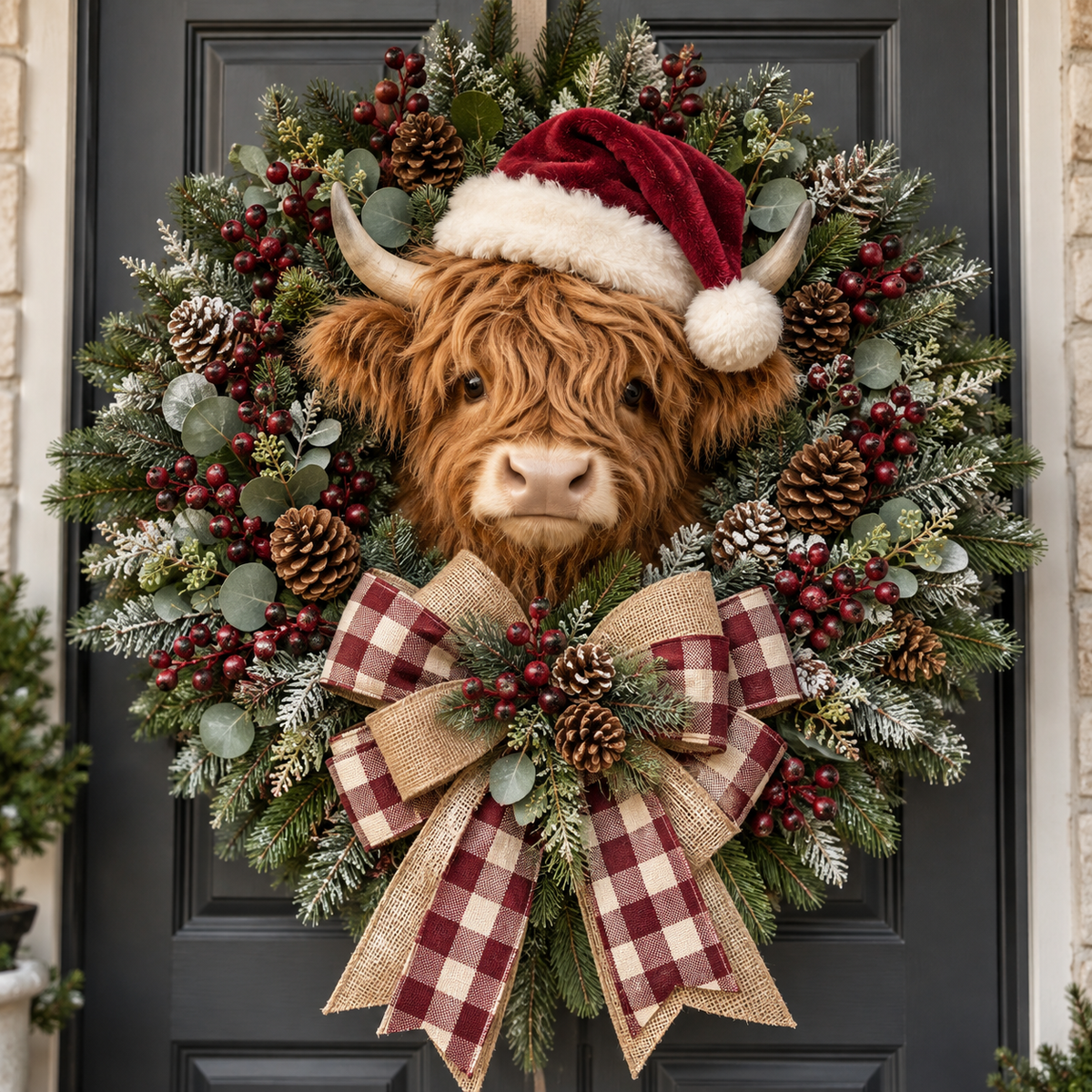 ✨✨Hot Sale 49% OFF⛄Snowman Christmas Wreath –  Bring Holiday Cheer to Every Door