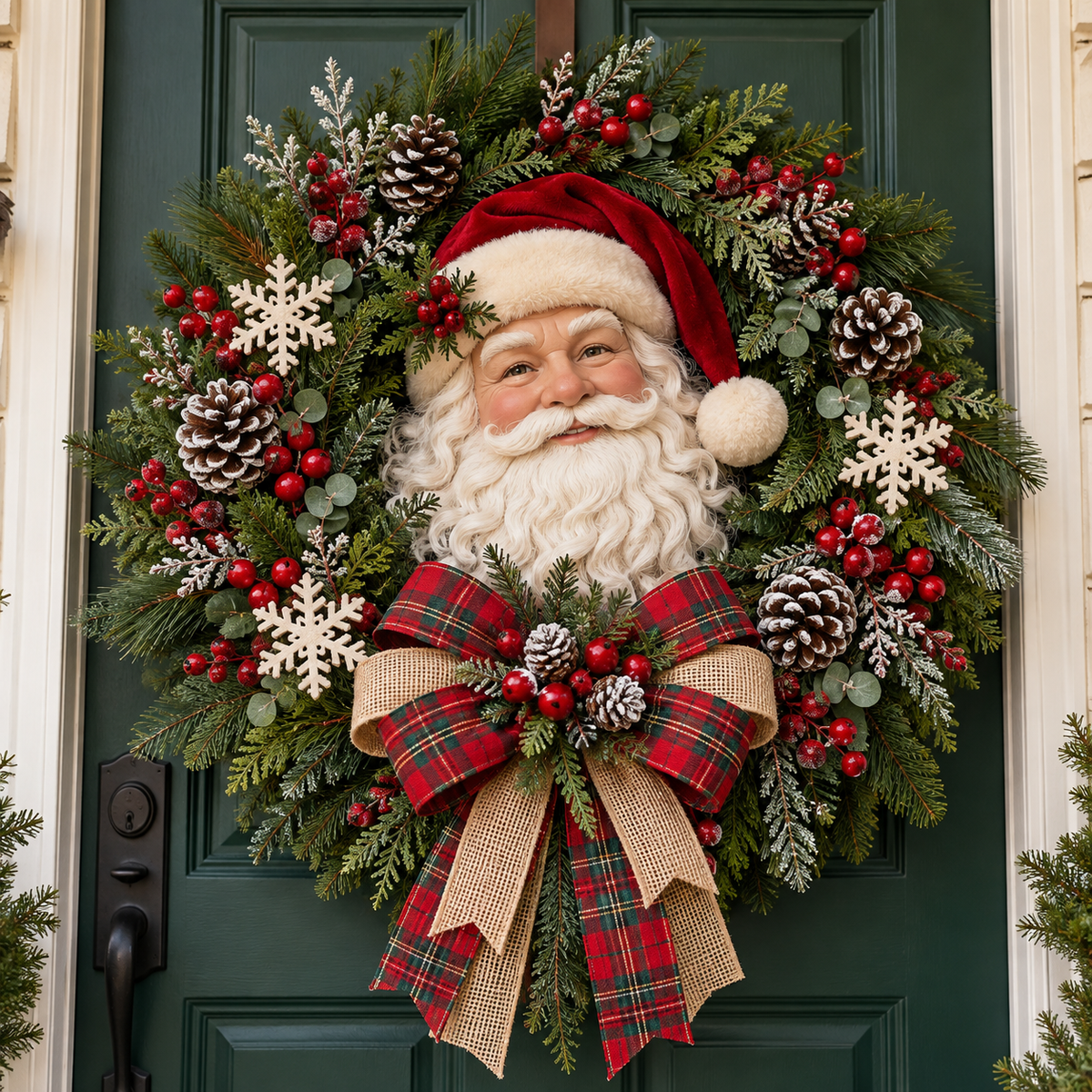 ✨✨Hot Sale 49% OFF⛄Snowman Christmas Wreath –  Bring Holiday Cheer to Every Door