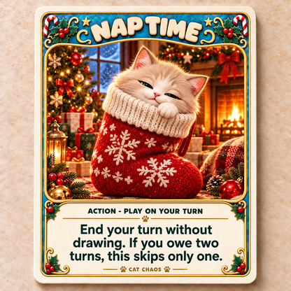 🎄💥 Christmas Exploding Kittens – Holiday Family Card Game