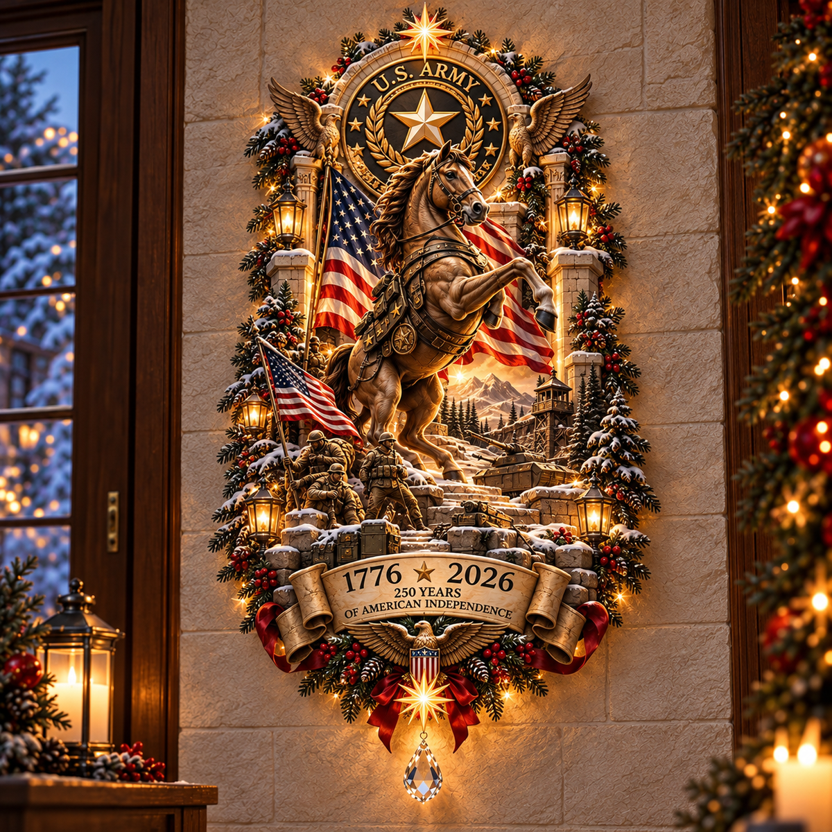 🇺🇸 2026 American Military Christmas Tribute Collection – 250th Anniversary Edition