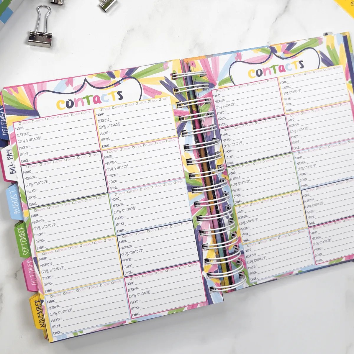 📅✨2027–2028 Reminder Binder® – 24-Month All-in-One Life Planner | January 2027 - December 2028