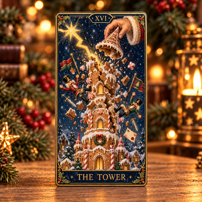 ✨ The Gingerbread Journey Tarot — A Christmas Story of Courage, Choice & Wonder 🎄