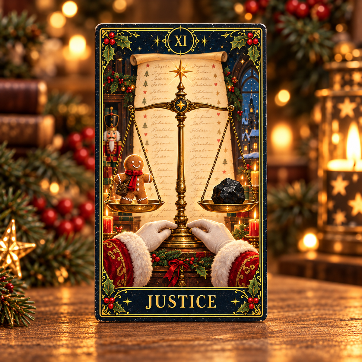 ✨ The Gingerbread Journey Tarot — A Christmas Story of Courage, Choice & Wonder 🎄