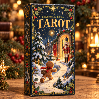 ✨ The Gingerbread Journey Tarot — A Christmas Story of Courage, Choice & Wonder 🎄