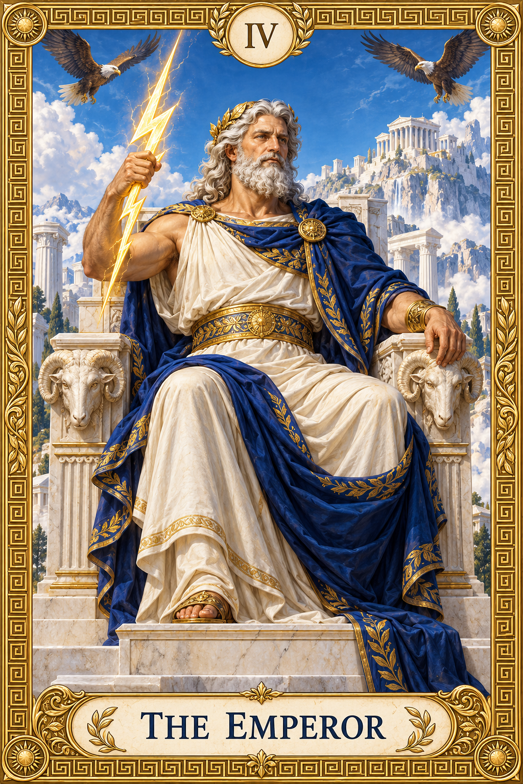 🔮 Mythic Olympus Tarot — 78 Greek Mythology Cards + Guidebook ✨