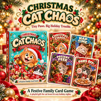 🎄💥 Christmas Exploding Kittens – Holiday Family Card Game