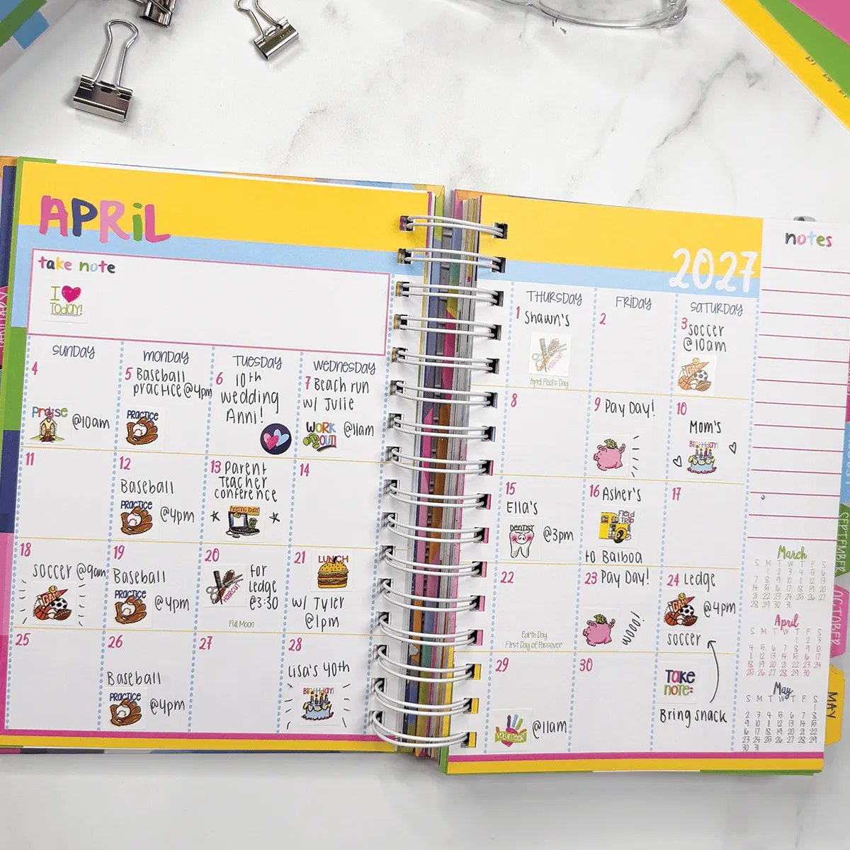 📅✨2027–2028 Reminder Binder® – 24-Month All-in-One Life Planner | January 2027 - December 2028