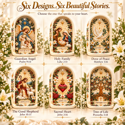 ✨ Sacred Blessings – Biblical Wall Niche Collection