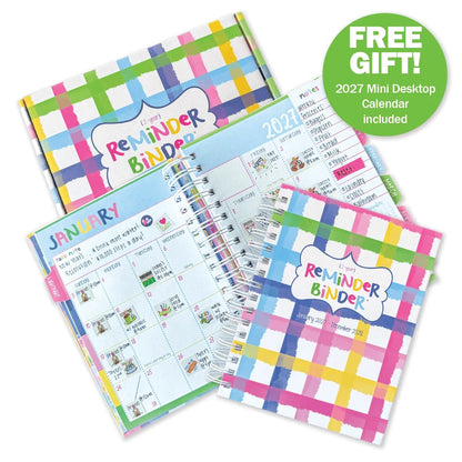 📅✨2027–2028 Reminder Binder® – 24-Month All-in-One Life Planner | January 2027 - December 2028