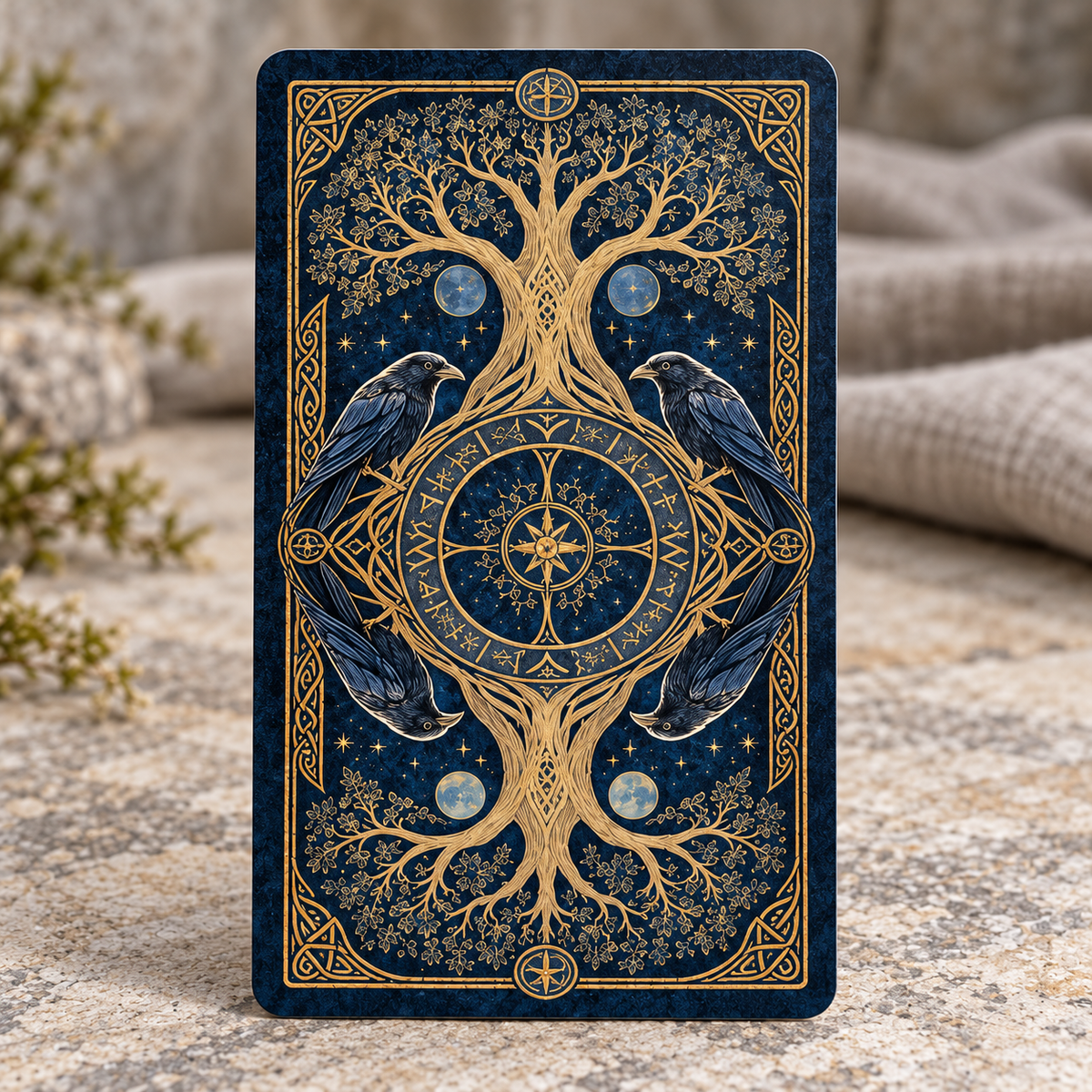 🌳 Norse Mythology Tarot — 78 Cards of Wisdom, Fate & Wonder ✨